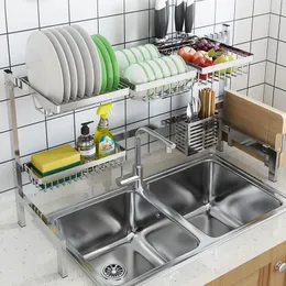 Stojaki naczyń stali nierdzewnej DIY Rack Organizator kuchenny wielofunkcyjny stołowy narzędzia do przechowywania narzędzia do przechowywania 230111
