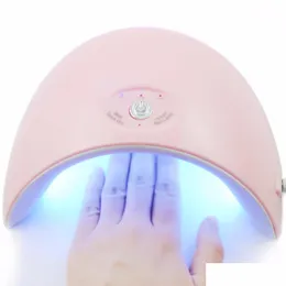 Nail Dryers 36W Uv Led Lamp Dryer For All Types Gel 12 Leds Hine Curing 60S/120S Timer Usb Connector Drop Delivery Health Beauty Art Dhnin