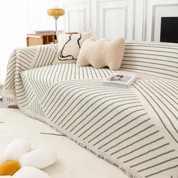 Stol täcker soffa täckt tyg ins vind nordisk filt all-inclusive universal fyra säsonger kudde