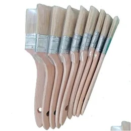 Painting Supplies Professional Paint Brush Set 9 Piece Precision Defined Heavy Duty Brushes For Walls With Srt Pet Bristles And Natu Dhxmk