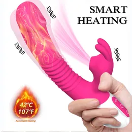 Anal Toys 77 Speeds Vibrating Dildo With Sucking Vibrator For Woman GSpot Vaginal Clitoris Stimulator Adult And Sexy Toy Women 230113