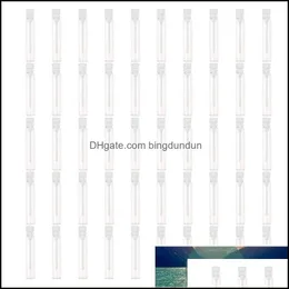 تعبئة زجاجات 50pcs الزجاج لكل قوارير فارغة زجاجة عطر الزيوت العطرية