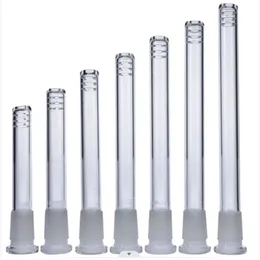 Vattenpipa glasdiffusor med 18 mm hane till 14 mm hona klarglas adapter för vattenpipor