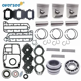 Oversee Crankshaft Parts & Power Head Rebuild Kit STD 6H3 For Yamaha 2T 60 70Hp 3 Cyl 100-255-11