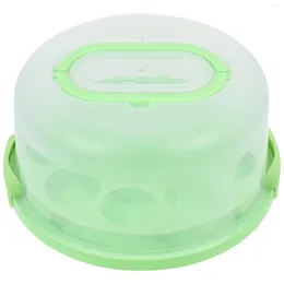 Gift Wrap Cakecarrier Lid Holder Handle Boxportable Container Containers Cupcake Lidsstorage Server Blue Travel Green Saver Round Muffin