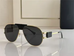 새로운 패션 디자인 파일럿 선글라스 2252 금속 프레임 단순하고 인기있는 스타일 야외 UV400 보호 안경