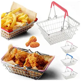 Plates Snack Rack French Fries Chicken Nuggets Basket Gourmet Box Bar KTV Dim Sum Display Stand