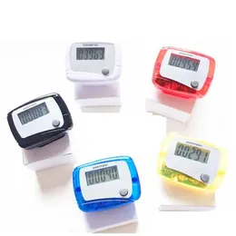 Timers Pocket Lcd Pedometer Mini Single Function Step Counter Drop Delivery Office School Business Industrial Measurement Analysis I Dhhja