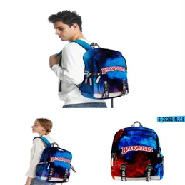 Backwoods Sigaar 3D Inkt Painting Backpack for Men Boys Laptop 2 Riraps Travel Bag Schouders Tassen in StockA048775555