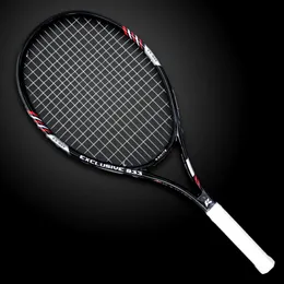 Tennisracket Professional Unisex Carbon Fiber Racket med väskträningspaddel för vuxna män Kvinnor Ultra Light Racquet 230113