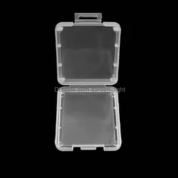 Annan hemlagringsorganisation Shatter Container Box Protection Case Card Memory Boxs CF Tool Plast Transparent Lätt att bära 1 DH8WY