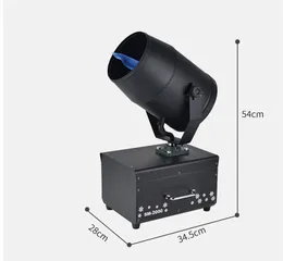 Moving head snow making machine dmx party dj high power 2000w spray snow machine for parties wedding event Festival