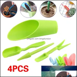 Other Household Sundries 4Pcs Mini Garden Tools Succent Planting Kit Home Gardening Transplant Drop Delivery Ot3Tc