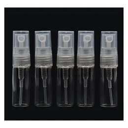 Packing Bottles 2Ml Refillable Atomizer 2Cc Mini Essential Oil Per Sample Empty Pump Spray Glass Bottle Sn1479 Drop Delivery Office Dhar6