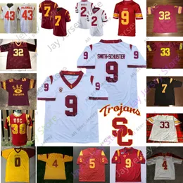 Futbol Formaları USC Truva atları Güney Kaliforniya Futbol Forması NCAA Koleji Ronnie Lott Robert Woods Slovis Fink Malepeai Darnold Ellison Sanchez Allen