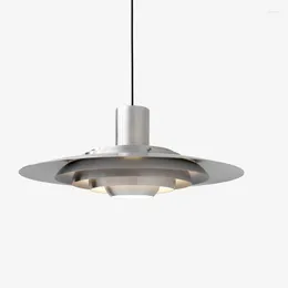 Hängslampor modern nordisk härlig 47,5 cm aluminium e27 glödlampa kök ö lampor matsal restaurang barer hängande ljusarmatur