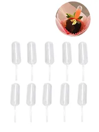 4 ml Kunststoff Squeeze Transfer Pipetten Dropper Einweg-Geschmacksinjektor für Erdbeereis Schokolade PHJK2301