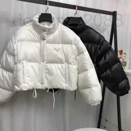 여자 다운 파카 디자이너 2023 여성용 컨버터블 재킷 패딩 짧은 코트 겨울 분리 가능한 슬리브 IWTX