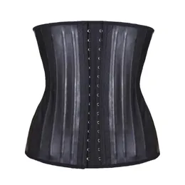 Women's Shapers MUKATU 29 Steel Boned Latex Waist Trainer Body Shaper Corset Belly Slim Belt Women Modeling Strap Sexy Weight Loss