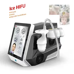 cryo HIFU machine intensity focused ultrasound cool hi-fu Cellulite Removal beauty Equipment skin lifting Anti-aging Face Body Anti Wrinkle device