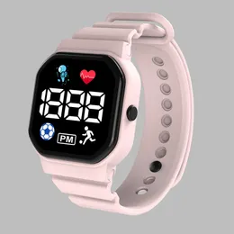 Nuevos relojes electrónicos impermeables para niños LED precisos Relojes digitales Digital Girls Ajustable Niños Sport Wallwatches Regalos