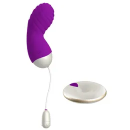 Skönhetsartiklar omysky USB -laddningsbar 10 hastighet vibrerande ägg trådlös fjärrstoppning vuxna leksaker vibratorer vattentät massager sexig för kvinnor