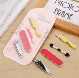 Kits de arte na arte chegada 4pcs Clippers Scissors Arquivo Manicure Tool Pedicure Decoration Salon Beauty Ferramentas