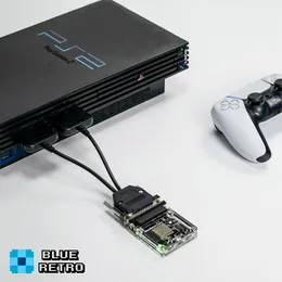 その他のエレクトロニクスBlueTro PS1 2 Wireless Controller Converter Bluetooth Receiver Adapter for PlayStation 2ゲームレトロ230114