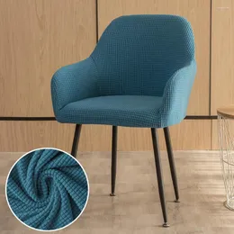椅子は、リビングルームの家具プロテクターストレッチのための弾力性洗えるダイニングチェアを取り外す可能性のある伸縮性のある洗濯可能なダイニング椅子をカバーしています