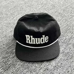 Rhude 브랜드 디자이너 Unisex Rhude Collections 야구 모자 야외 Rhude 모자 캐주얼 트럭 모자 모자 커플 Rhude Cap Classic Brand New Casual Wide 429