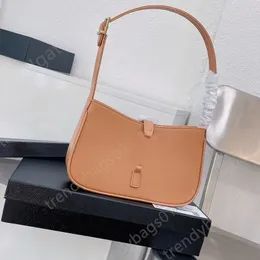 Diseñador de moda Bolsa de cinturón Bolsas de hombro Bolsas de lujo Bolso de media luna Bolso de cuero genuino Mujeres Hobo Weekender Bolsos para mujer Casual Versátil Lady