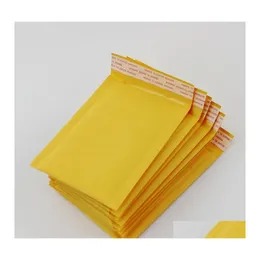 Postp￥sar 110x130mm bubble mailers vadderade kuvert F￶rpackning Kraft mailing kuvert droppleveranskontor skola f￶retag industriell dhpoj