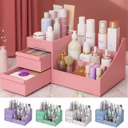 Ящики для хранения мусорные банки косметический организатор макияжа для косметической коробки с ящиком макияж