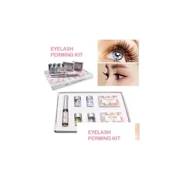 Falska ￶gonfransar Mini Eyelash Perming Kit Lift Cilia Tools Kit Rods Lime Makeup Lifting Drop Delivery Health Beauty Eyes DHY5N