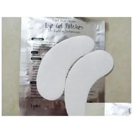 Falsche Wimpern 50 Paare Lint Silk Eye Wimpern Wimpernverlängerung Werkzeug Versorgungsband Wimperntape Gel Pads Drop Lieferung Gesundheit Schönheit Makeu Dhhb1