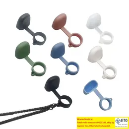 Accessori per fumatori New puff plus Vape monouso Coperchio per bocchino in silicone Punta antigoccia Tappi per test in silicone Suggerimenti per test in gomma Tappo per tester