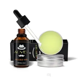 Aftershave Aliver Natural Organic Skäggolja Vaxbalsam Hårprodukter Leavein Conditioner För Mjuk Återfuktar Hälsovård Drop Delivery Dhvnx