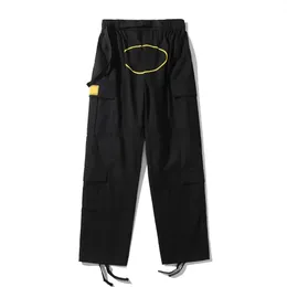 Mens Pants Cargo Streetwear Hip Hop Retro Printed Casual Trousers Military Retro Multi-pockets Straight High Street Loose Overalls Couple Jogger Alcatraz EA