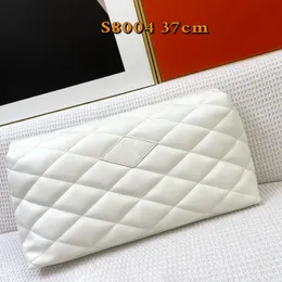 7A designer bag SADE large satin clutch Fashion Evening Bag magnetic front flap featuring allover quilted binding stitching Women's Underarm bag Luxury bag