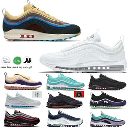 skor Herr Dam Sean Wotherspoon Triple Svart Vit Silver Bullet South Beach Reflekterande Bred Herr Sneakers Outdoor Sneakers mans dams