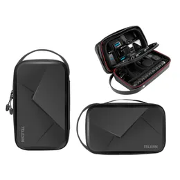 Camera Bag Accessories Telesin Waterproof Bärande justerbar väska PU för GoPro Hero 11 10 9 8 7 6 Insta360 Osmo Action SJCam Eken Accessories 230114