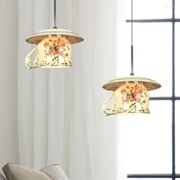 Anhänger Lampen Kreative Rose Tasse Licht Europa Moderne Esszimmer Hängen Lampe Küche Innen Beleuchtung Leuchte Wohnkultur Loft Leuchte