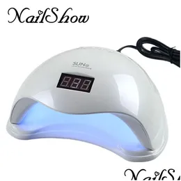 مجففات الأظافر بالجملة Nailshow 48W UV LED مصباح مجفف مع LCD مؤقت الموقت القاع في الجزء السفلي من Sun5 Polish Hine لعلاج dhaxe