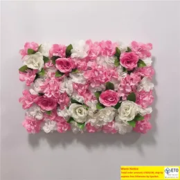 Konstgjorda blommor Penel Silk Rose Wall Party Wedding Baby Shower Supplies Simulation Fake Flower Decor Homesalon Decoration