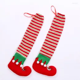 Christmas Decorations Table Foot Set Home Decoration Chair Protection Cover Creative Dress Up