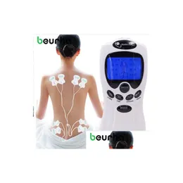 FL Body Masr Health Tens Acucuencture Электрическая цифровая терапия шея спины Hine MAS Электронный PSE Стиматор для BO DHIZ5