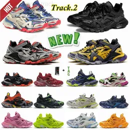 Triple S Designer Buty luksusowe mężczyźni Kobiety Track 2 4.0 Sport Triple S Porównaj trampki Trenery modowe 18Ss Podobnie trampki