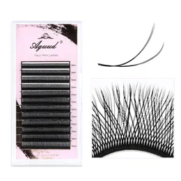 False Eyelashes AGUUD YY Volume Lashes Y Shape Eyelash Extensions Style Hand Woven Double Tip 2D Premade Fans Individual Faux
