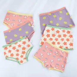 Panties 6Pcs/Lot Soft Cotton For Baby Girls Underwear Star Girl Princess Breathable Lovely Boxer Briefs Panty Kids UnderpantsPanties