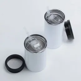 12 oz süblimasyon Soğutucu Boşluklar İzolatör Paslanmaz Çelik Süblimasyon Tumbler dikişsiz Bira Tutucu Vakum Yalıtımlı Şişe Soğuk İzolasyon 002